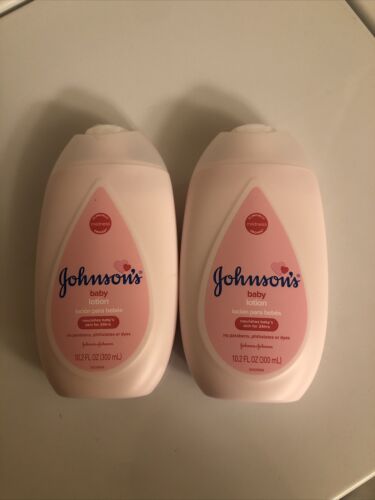 2x New Johnson’s Moisturizing Pink (baby Lotion) 10.2 Oz Big Bottles Fastship