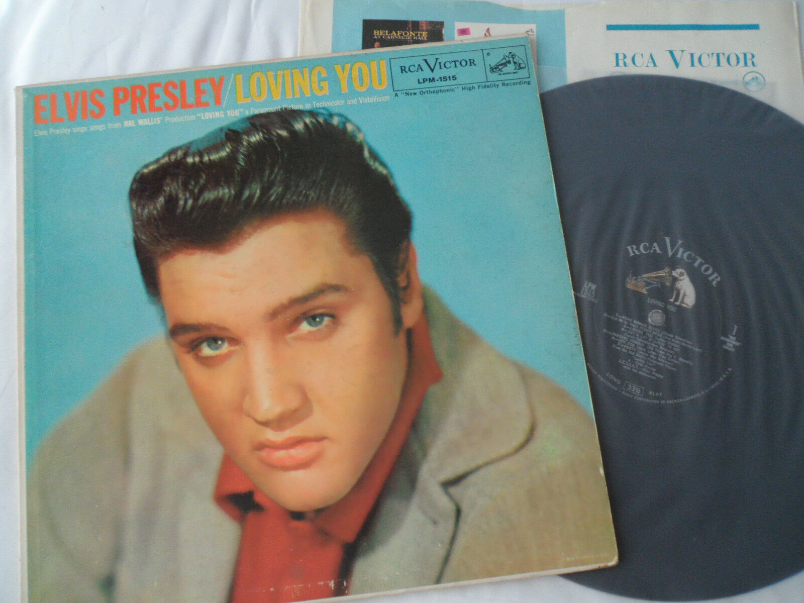 Elvis 1957 Original__1st Press__loving You Lp__mono__long Play__lpm-1515