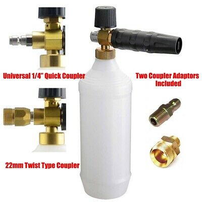 Pressure Parts Fl803kit 1/4" Adjustable Snow Foam Lance Cannon Washer Bottle Pre